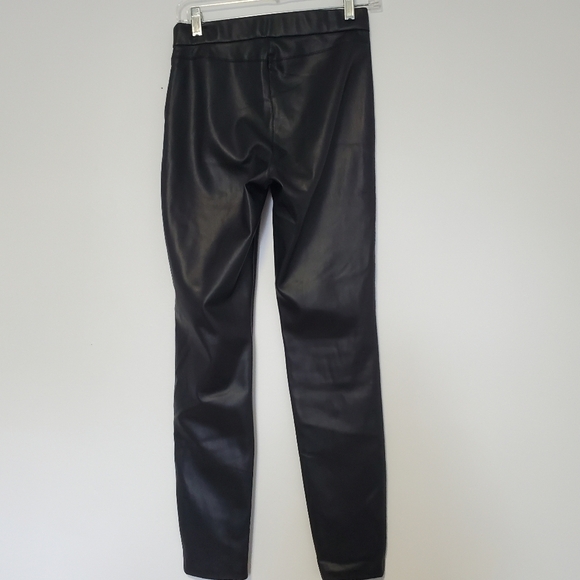 Zara Trafaluc Legging Collection Black Faux Leather leggings - Picture 5 of 6